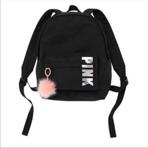 NWT VS PINK mini backpack in black